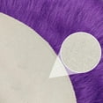 thumbnail image 6 of Soft Fur Plush Area Rugs Purple 2.3 x 3ft Shaggy Fluffy Rugs Carpet for Bedroom Living Room Nursery Mat Modern Decor, 6 of 7