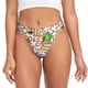 thumbnail image 1 of Balery Owl Back To School Tangas de Algodón para Mujer con Estampado – Ropa Interior Sexy, Transpirable, G-string-X-Small, 1 of 6