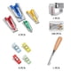 thumbnail image 2 of Cree adornos personalizados para coser dobladillos y acolchados, kit para hacer cintas al bies con prensatelas ajustable, detalles de tela económicos y coordinados para sastrería de cuero ampliamente, 2 of 5