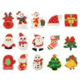 thumbnail image 2 of 30pcs Flat Back Resin Accessories Christmas Lovely Charms Cartoon Pendants, 2 of 9