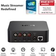 thumbnail image 2 of WiiM Pro Plus AirPlay 2 Receiver, Google Cast Audio, Multiroom Streamer with Remote, Works with Alexa/Siri/Google, Stream Hi-Res Audio from Spotify, Amazon Music - Open Box, 2 of 5