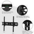 thumbnail image 2 of Ktaxon LCD LED Plasma Flat TV Wall Mount Bracker 15 Degree Tilt for 32" 42" 50" 55" 60" 65", 2 of 9