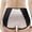 Black, variant on PMVFHDE Women Mid Rise Cotton Sanitary Underwear Side Leakproof Protection Pants Menstrual Cycle Comfort Briefs Cotton Underwear For Women Navy,M