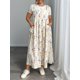 thumbnail image 4 of Vestido de Verano para Mujer, Talla Grande, Informal, Sin Mangas, con Tirantes Finos, para Playa Flores de Albaricoque XL, 4 of 7