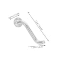 thumbnail image 2 of Raindrops 30Pcs S Shaped Safety Pins for Pallet Rack Storage Accessories Durable Plated Silver Finish, 2 of 8
