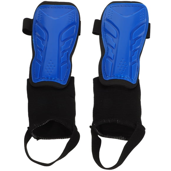 1 par de espinilleras de fútbol para niños con protección para el tobillo. Espinilleras juveniles para niños y niñas. Equipo de protección para fútbol. Funda protectora resistente para espinilleras.