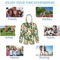 thumbnail image 5 of Lsque Lilies Flowers Patten Youth Hoodie Sweatshirt Pullover with Kangaroo Pocket Boys and Girls Hoodie Warm Hoodie for Kids-Large, 5 of 6