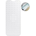 thumbnail image 2 of Bathtub mat, shower mat, bathtub liner, anti-slip mat, 100 x 40 cm, non-slip, machine washable, 2 of 8