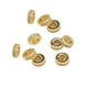 thumbnail image 1 of Jumpingount 10 piezas de DIY Beadwork Spacer Zircon decoración cuentas costura perlas joyería hacer artesanía decorativa Ropa, zapatos y accesorios Miscelánea Oro oscuro, 1 of 6
