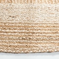 thumbnail image 3 of SAFAVIEH Natural Fiber Winton Striped Area Rug, Natural/Ivory, 6' x 6' Round, 3 of 7