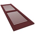thumbnail image 3 of Plastic Development Group 14 x 59 Inch Outdoor Vinyl Louvered Shutters, Bordeaux, 3 of 7
