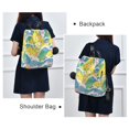 thumbnail image 4 of FORMRS Women's Travel Backpack Purse Anti-Theft Hidden Pockets Casual Shoulder Bag, Yellow Mountains, 4 of 7