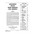 thumbnail image 2 of Detroit Iron OEM 1954 - 1955 Chevy Truck Shop Manual - 1st Series (Includes 1955 1st Series Supplement), 2 of 3