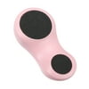 Coarse And Fine Dual Sided Foot File Removes Dead Skin Pedicure 1 Pcs Pink Plastic Frosted Paper