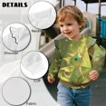 thumbnail image 6 of Uorisanigo Girls Sweatshirts 3-4T Ruffle Forest Dragon Green Pullover Sweater Long Sleeve Crewneck Shirts Top Toddler Sweatshirt Tops Fall Fashion, 6 of 7