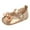 Gold, variant on Otqutp Baby Casual&nbsp;Shoes&nbsp;Spring And Summer Children Baby Toddler Shoes Girl Princess Shoes Flat Bottom Light Buckle Cute Bow Shoes