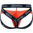 thumbnail image 2 of JOCKMAIL Men's Sexy Jockstrap Ice Silk Breathable Thongs Men's Thong Jockstrap Underwear, 2 of 7
