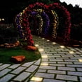 thumbnail image 6 of Solar Brick Lights Outdoor Waterproof IP65 LED Glass Paver, Warm White Color Changing Garden Pathway Deck Patio Yard Walkway Landscape Decor, 2 Pack, 6 of 9