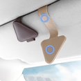thumbnail image 6 of Fnochy Magnetic Car Glasses Holder Clip, Secure Hands-Free Eyewear Storage, Easy Install Sun Visor Organizer, Scratch-Resistant Soft Leather Design, Universal Vehicle Interior Accessories, 6 of 6