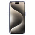 thumbnail image 2 of For iPhone 15 Pro TPU Case Rhinestones Decor Anti-Drop Slim Phone Cover - Dark Purple, 2 of 5