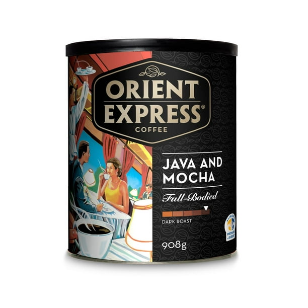 Orient Express® Java et Moka café moulu torréfaction foncée 908 g