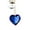 Blue, variant on WNFJR Heart Crystal Ball Prism Pendant, Clear Glass Crystal Suncatcher Rainbow Maker for Window, Indoor Outdoor Garden Hanging Décor