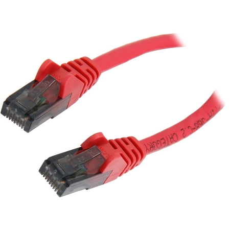 UPC: 0722868410387 | Belkin A3L980-06-RED-S 6 ft. Cat 6 Red UTP RJ45M/RJ45M Snagless Patch Cable