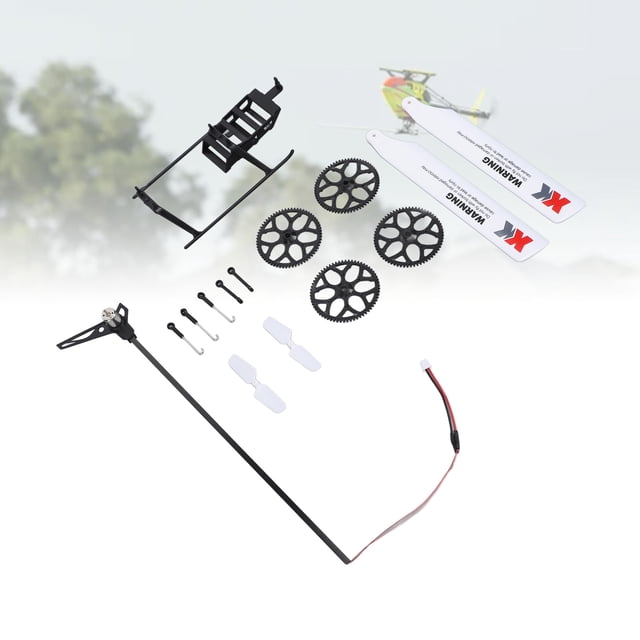 Kit De Piezas De Avión RC Para XK K110S, Accesorios Kit De Piezas De Repuesto RC Para Conjunto De Cola XK K110 Para Reemplazo