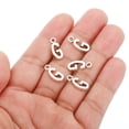 thumbnail image 4 of Letter Charm Pendants, 50 Pcs Character Alphabet Pendant Bulk DIY for Jewelry Making Bracelets, Silvery, G, 4 of 6
