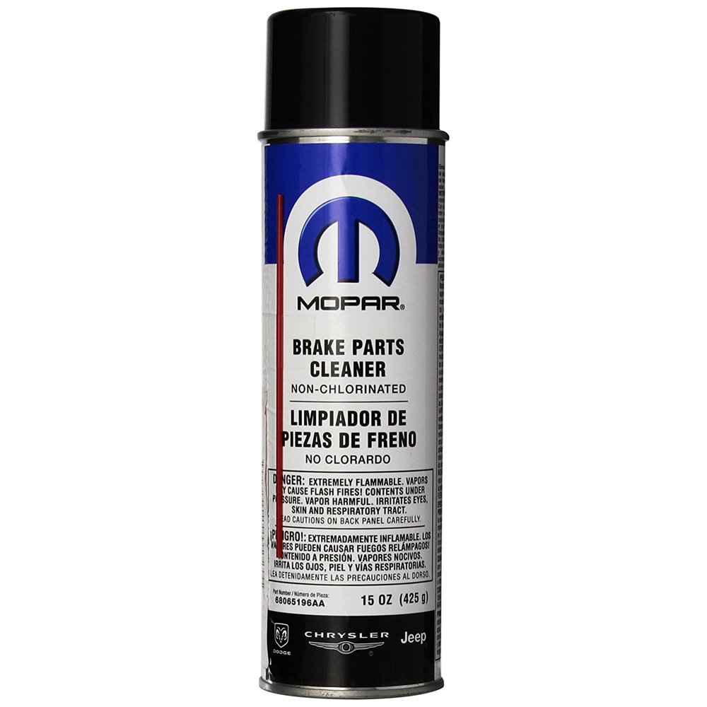 Mopar 68065196AA Brake Parts Cleaner, NonChlorinated, 15 oz, 12Pack