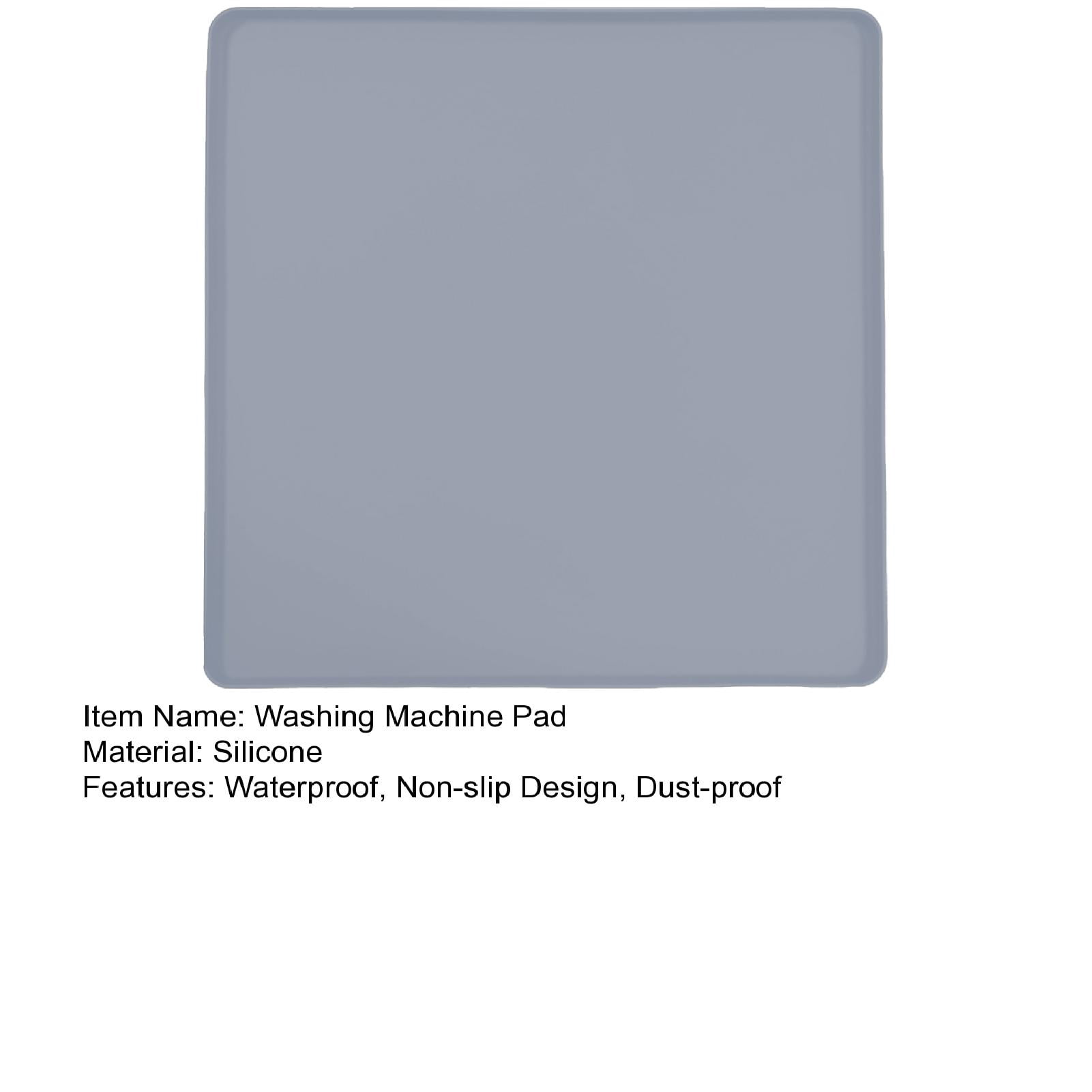 Washing Machine Pad Silicone Washing Machine Protector Mat Waterproof Non-slip Washer Dryer Dust-proof Cover Laundry Room Kitchen Top Protective Mat