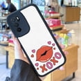 thumbnail image 2 of ¡Agregue un toque de color a su iPhone con esta vibrante funda para teléfono plateada, colorida, mate, de doble capa, con dibujos animados!, 2 of 4