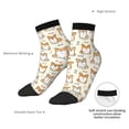thumbnail image 6 of Pofeuu Cartoon Corgi Print 30cm Socks, Adult Running Hiking Socks for Youth and Adult, 6 of 7