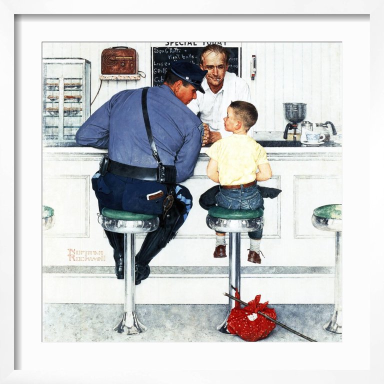 【洋書】Norman Rockwell Saxophone / Jazz it Up, 1929 by Norman Rockwell - Paper