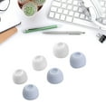 thumbnail image 2 of HEMLBOYW 3Pairs Small Size Only Silicone Replacement Earbud Ear Buds Tips for Buds 4 Avoid Falling Offs EarPads Cover, 2 of 7