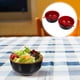 thumbnail image 5 of EeaseMX 1 juego de prácticos tazones de melamina para ramen y arroz con cucharas (negro y rojo), 5 of 7