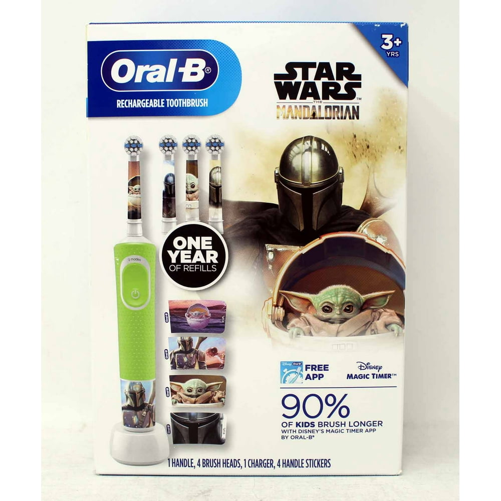 Oral B Rechargeable Toothbrush Star War The Mandalorian