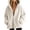 *White, variant on VBVC Women's Fuzzy Fleece Bear Ear Hoodie , Cute Full Zip Sherpa Jacket For Women , Ladies' Cozy Winter Outerwear with Pockets, White , S-2XL