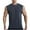 Dark Gray, variant on Njagoc3 Mens Sleeveless Solid Color Tank, Classic Crew Neck, Soft Polyester, Daily Casual & Gym Vest