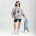 thumbnail image 3 of Women's Gameday Couture Gray South Carolina Gamecocks Always on Repeat Fleece Sweatshirt, 3 of 4