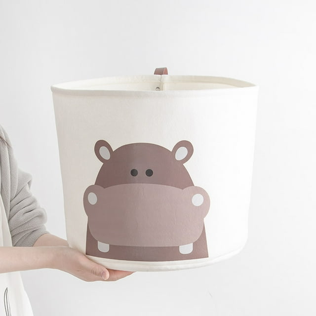 Cameland Sac de Rangement pour Jouets en Feutre Panier à Linge Boîte de Rangement Pliable