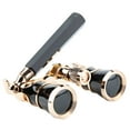 thumbnail image 1 of Minnieouse Gafas de ópera Retro binoculares ópticos lente teatro cuerpo de Metal telescopio delicado multiusos mujeres niñas regalos Lentes Negro Manejar Minnieouse AP018660-04B, 1 of 6
