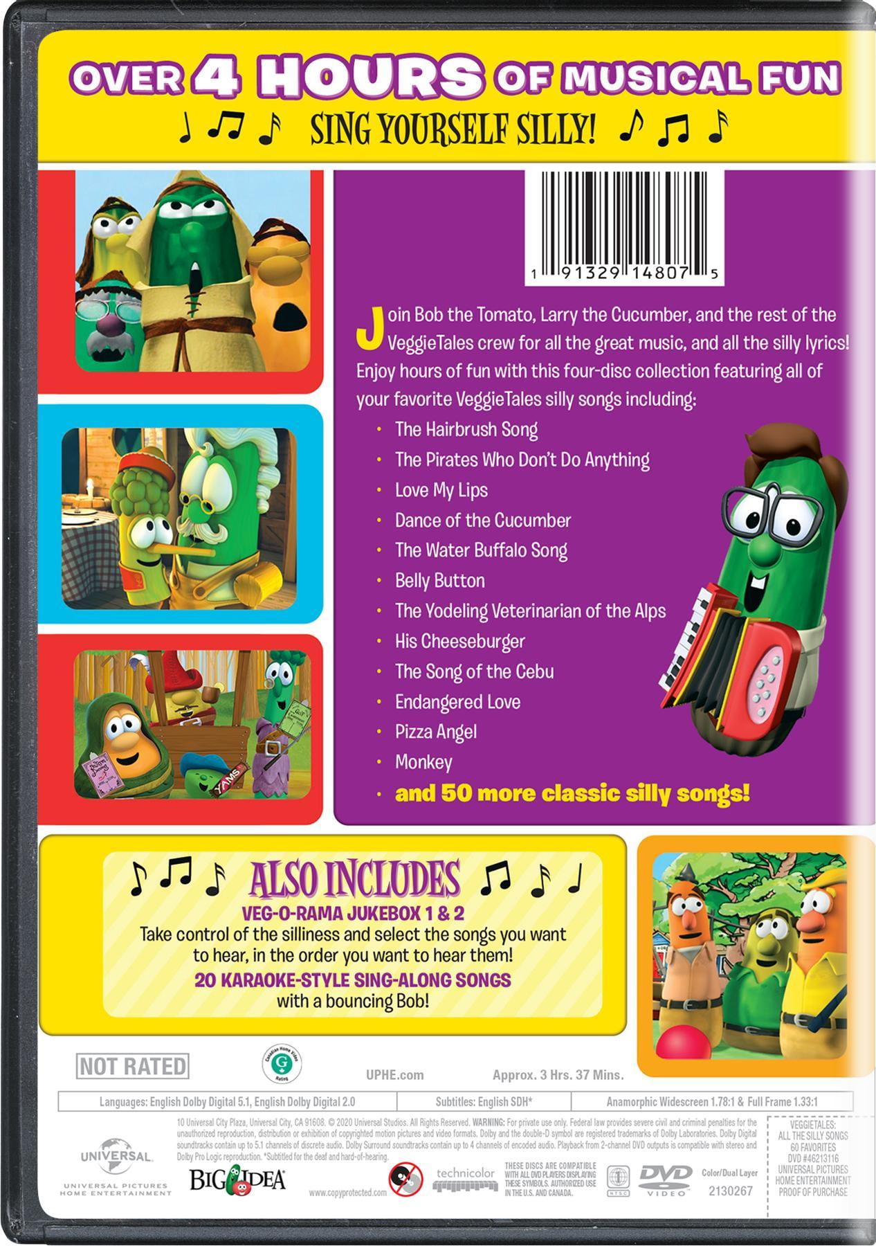 Universal Studios VeggieTales Set: All The Silly Songs - 60