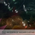 thumbnail image 3 of Flamingo Waterproof Shower Curtain Set with Hooks - Printed Bathroom Decoration - Curtain Sets, 3 of 5