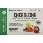 Bareorganics Energy Strong Coffee K-Cups 12 CT