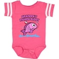 thumbnail image 3 of Inktastic Grandpa's Fishing Buddy (pink) Girls Baby Bodysuit, 3 of 5