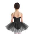 thumbnail image 2 of Doomiva Kids Girls Camisole Ballet Leotard Tutu Skirt Swan Lake Fancy Princess Dance Dress Ballerina Outfit Black 10, 2 of 6