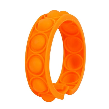 Nokiwiqis Wristband Fidget Toy Wearable Bubble Bracelet Toy Stress Reliever