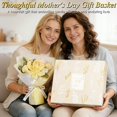 thumbnail image 3 of Mothers Day Birthday Gifts for Women Self Care Package Get Well Soon Gift Baskets, Thinking of You Sympathy Spa Gift Set w/ Crochet Flower Bouquet, Unique Gifts for Women Mom Sister Grandma Friends, 3 of 9