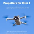 thumbnail image 3 of 2 Pairs Propeller Props Blade Tpu Lightweight Wing Fans for Dji Mini 3 Drone Replacement Parts, 3 of 8